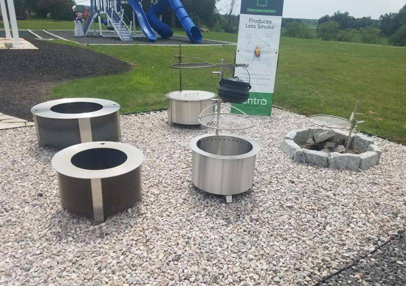 image of multiple firepit options